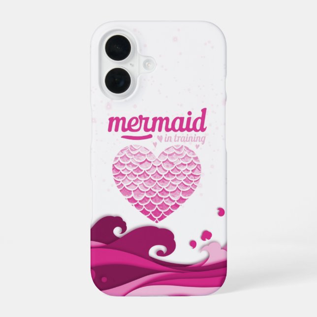 Coque iPhone 16 Amour Océanique (Verso)