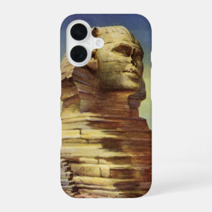 Coque iPhone 16 Ancien Grand Sphinx de Gizeh, Pyramides d'Égypte