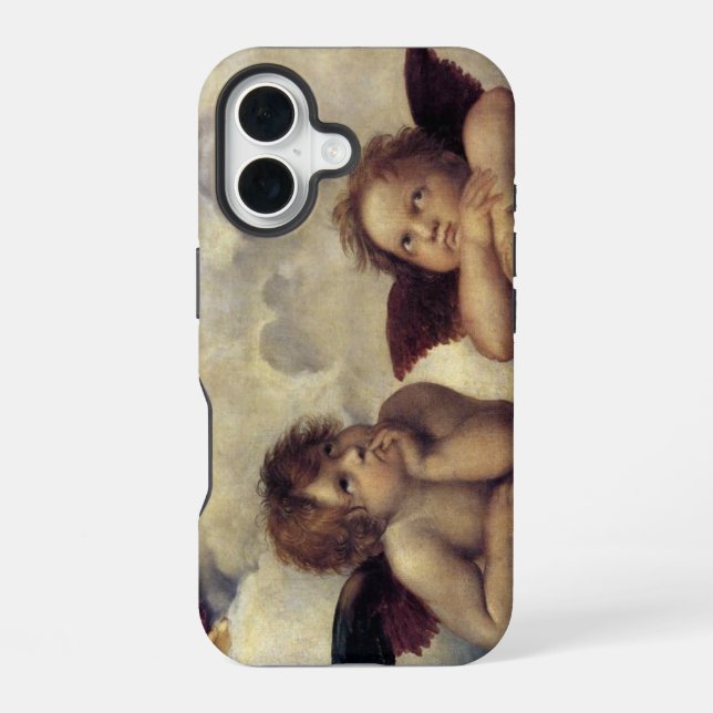 Coque iPhone 16 Anges de Raphaël (Verso)