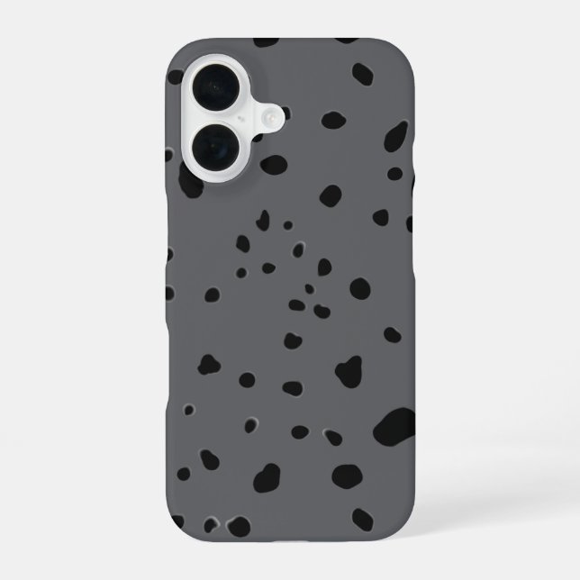 Coque iPhone 16 Animal Print Pattern (Verso)