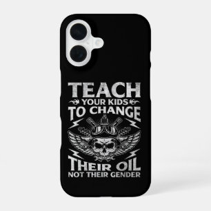 Coque iPhone 16 Apprenez à vos enfants à changer leur huile Conser