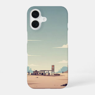Coque iPhone 16 Arrêt de ravitaillement éloigné