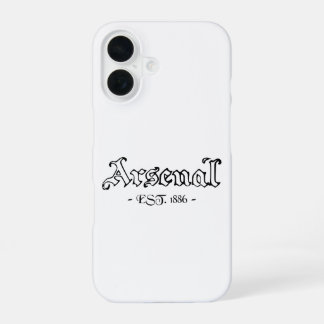 Coque iPhone 16 Arsenal Rétro