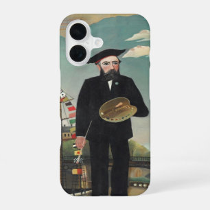 Coque iPhone 16 Autoportrait Paysage 1890, Henri Rousseau