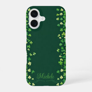 Coque iPhone 16 Balises de bordure shamrock