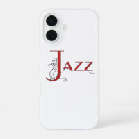 Boîtier de téléphone rouge de Trumpet Jazz