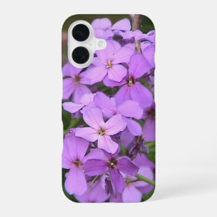 Coque iPhone 16 Boîtier iPhone Fleur sauvage violette