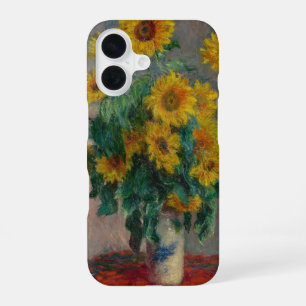 Coque iPhone 16 Bouquet de tournesols Claude Monet