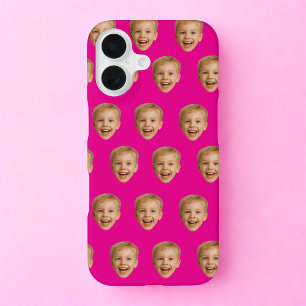Coque iPhone 16 Cadeau Personnalisé, Photo Personnalisée Du Visage