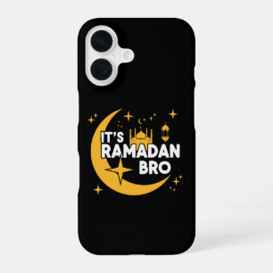 Coque iPhone 16 C'est Ramadan Frère Bon jeûne Croissant Islamique