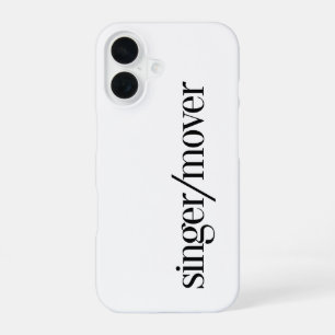 Coque iPhone 16 Chanteur/Danseur