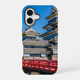 Coque iPhone 16 Château et pont de Matsumoto