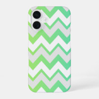 Chevron motifs rayures vert turquoise aqua ombre