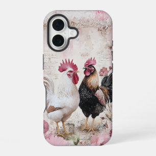 Coque iPhone 16 Chick rose