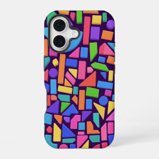 Coque iPhone 16 Chromatic Geometry