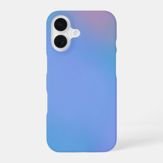 Coque iPhone 16 Ciel Pervenche Ombré Art