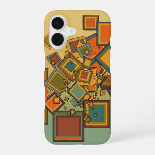 Coque iPhone 16 Collision de blocs de pixels