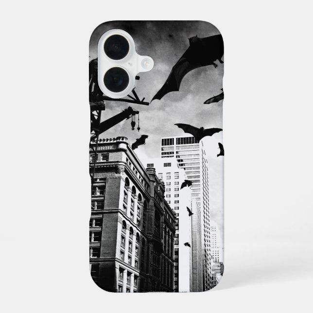 Coque iPhone 16 Conception de BATMAN (Verso)