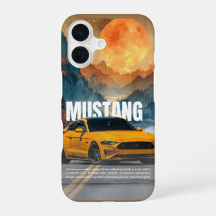 Coque iPhone 16 Conception de voiture Boîtier d'art automobile B