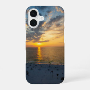 Coque iPhone 16 Coucher de soleil à Clearwater Beach