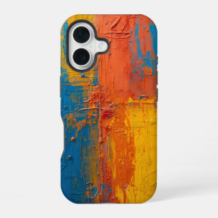 Coque iPhone 16 Couverture de téléphone Rythme de couleur brute –
