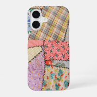 Crazy Patchwork Quilt Avec Zigzag Stitch