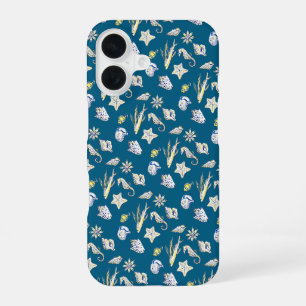 Coque iPhone 16 Créatures de l'océan bleu