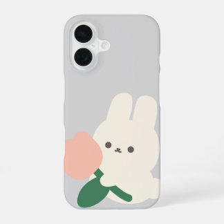 Coque iPhone 16 Cute Rabbit Phone Case – Aesthetic Bunny Design