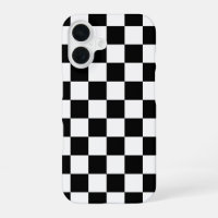 Damier à carreaux noirs et blancs