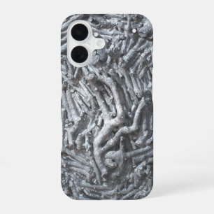Coque iPhone 16 Découpes de boîte : Lune