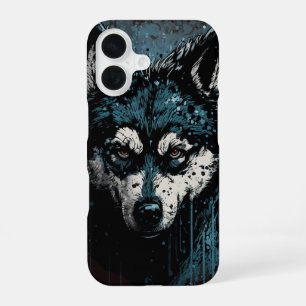 Coque iPhone 16 Déplaisant Husky
