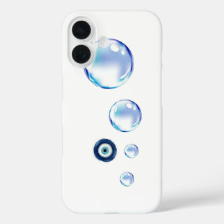 Coque iPhone 16 design bulle mignonne