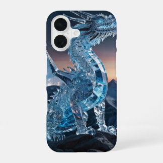 Coque iPhone 16 Dragon de Crystal