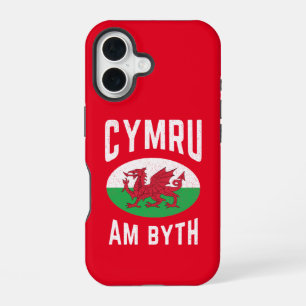 Coque iPhone 16 Drapeau du Pays de Galles Cymru Am Byth Fier Vinta