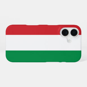 Coque iPhone 16 Drapeau Hongrie
