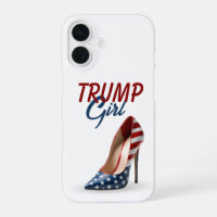 Drapeau TRUMP GIRL haute chaussure talon