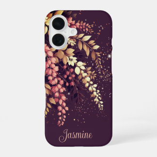 Coque iPhone 16 Elégante Cascade Laburnum