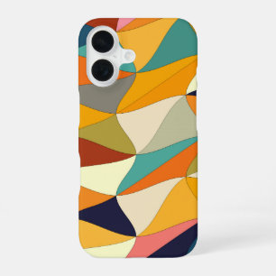 Coque iPhone 16 enchevêtrement coloré