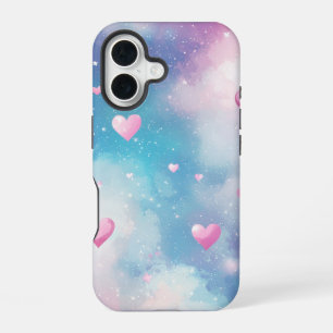Coque iPhone 16 Étui de téléphone Anime Amour Cosmique - Rêveur