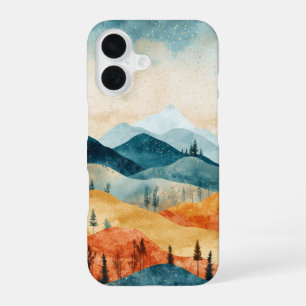 Coque iPhone 16 Étui de téléphone Autumn Ridge Glow