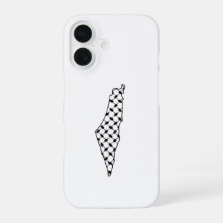 Coque iPhone 16 Étui de téléphone avec drapeau de la Palestine Des