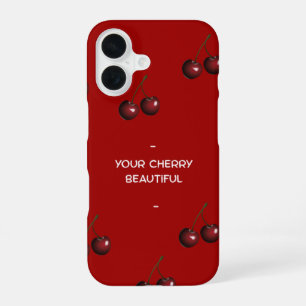 Coque iPhone 16 Étui de téléphone Cherry Beautiful