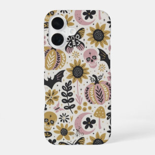 Coque iPhone 16 Étui de téléphone Halloween Boho Humeur Gothique