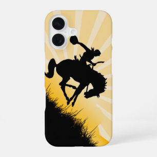 Coque iPhone 16 Étui iPhone Cowboy de Rodéo