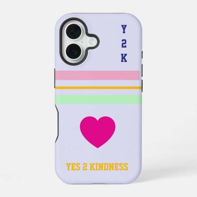 Coque iPhone 16 Étui pour iPhone 16 Y2K (Verso)