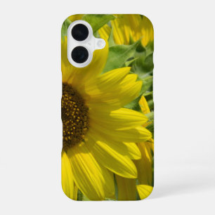 Coque iPhone 16 Étui pour iPhone Jardin de Tournesols