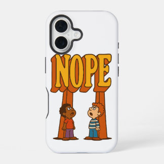 Coque iPhone 16 Étui pour téléphone Nope