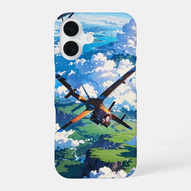 Coque iPhone 16 Explorateur Céleste (Verso)