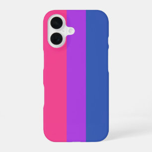 Coque iPhone 16 Fierté bisexuelle