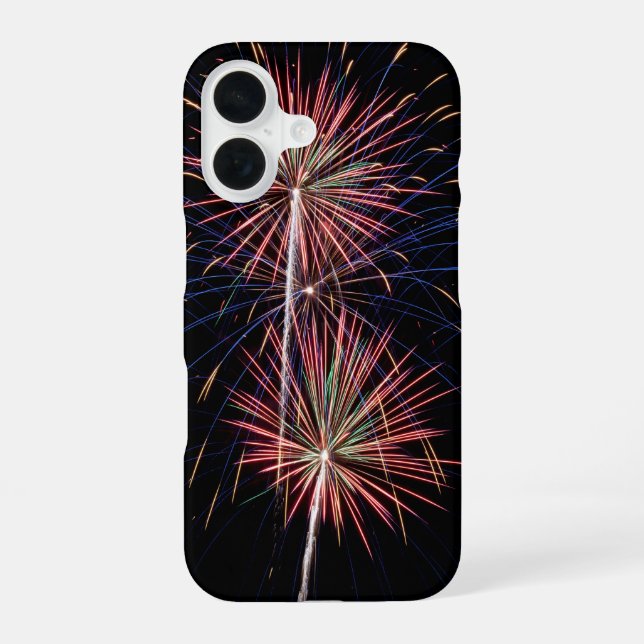 Coque iPhone 16 Fireworks 1 (Verso)
